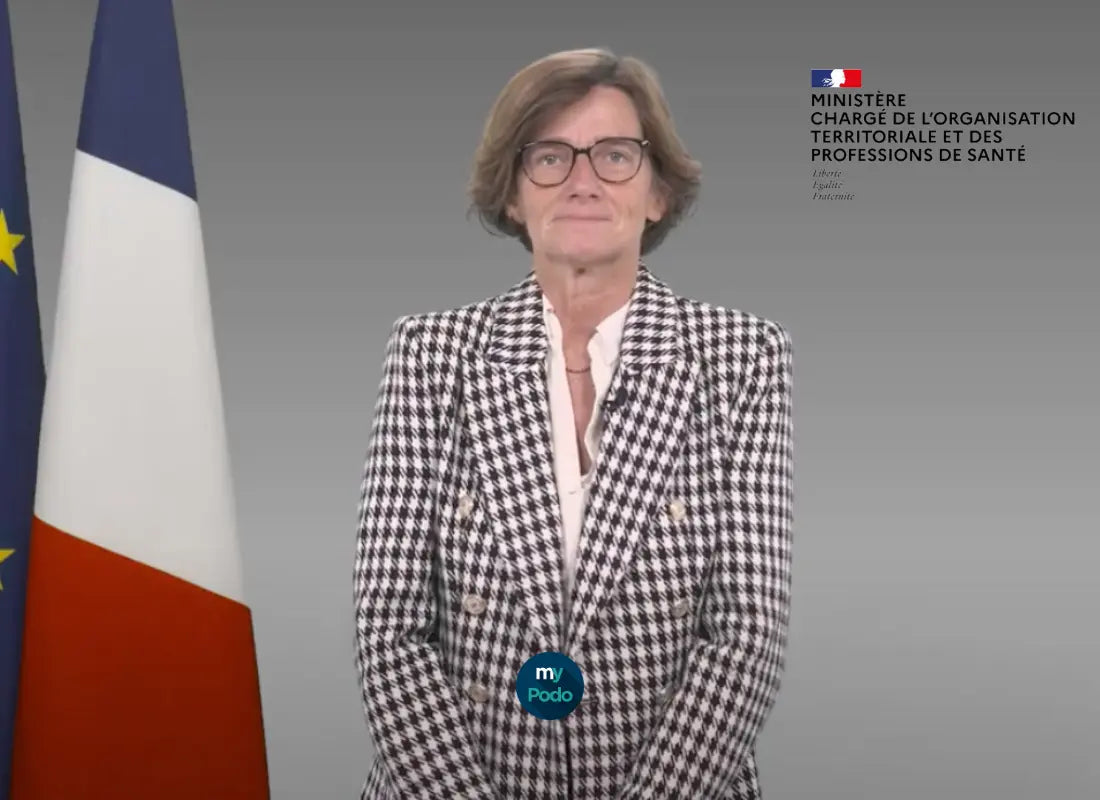 Discours d'ouverture des Entretiens de Podologie 2023 par Agnès Firmin Le Bodo