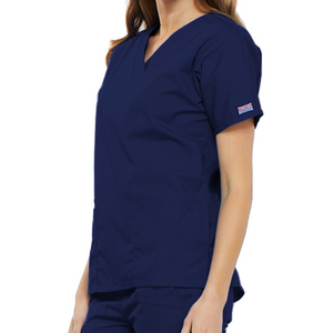 Guéthary - Tunique médicale - Col V - Manches courtes - Femme - Cherokee - Couleur 1 Cherokee Authentic Workwear