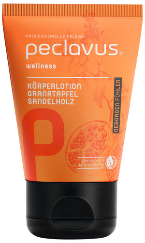 Lotion pour le corps à la grenade bois de santal - Peclavus