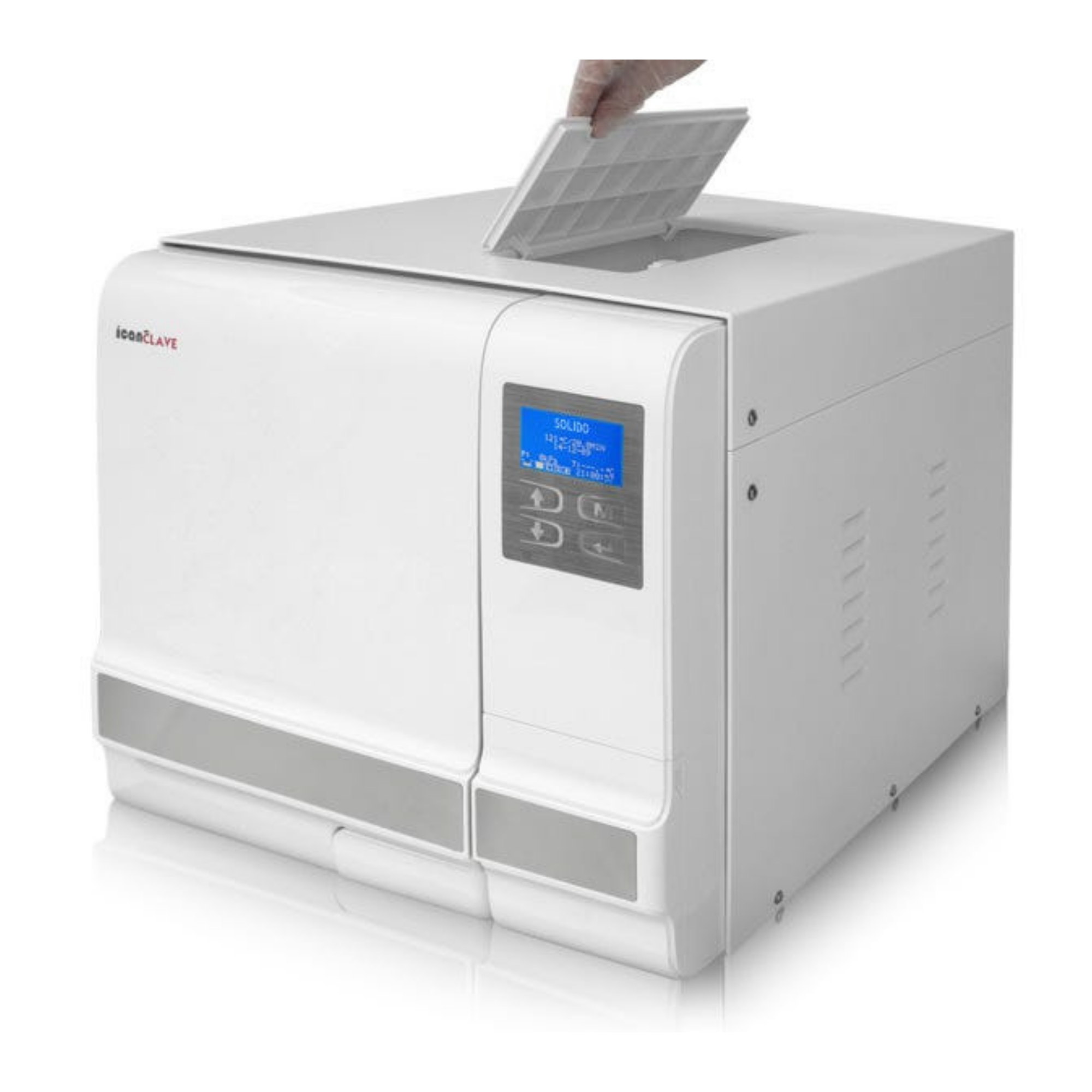 Autoclave 8 Litres Classe B avec USB Blanc