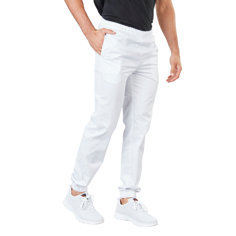 Athéna - Pantalon médical - Mixte - Ceinture élastique - 2 poches - Phirejo