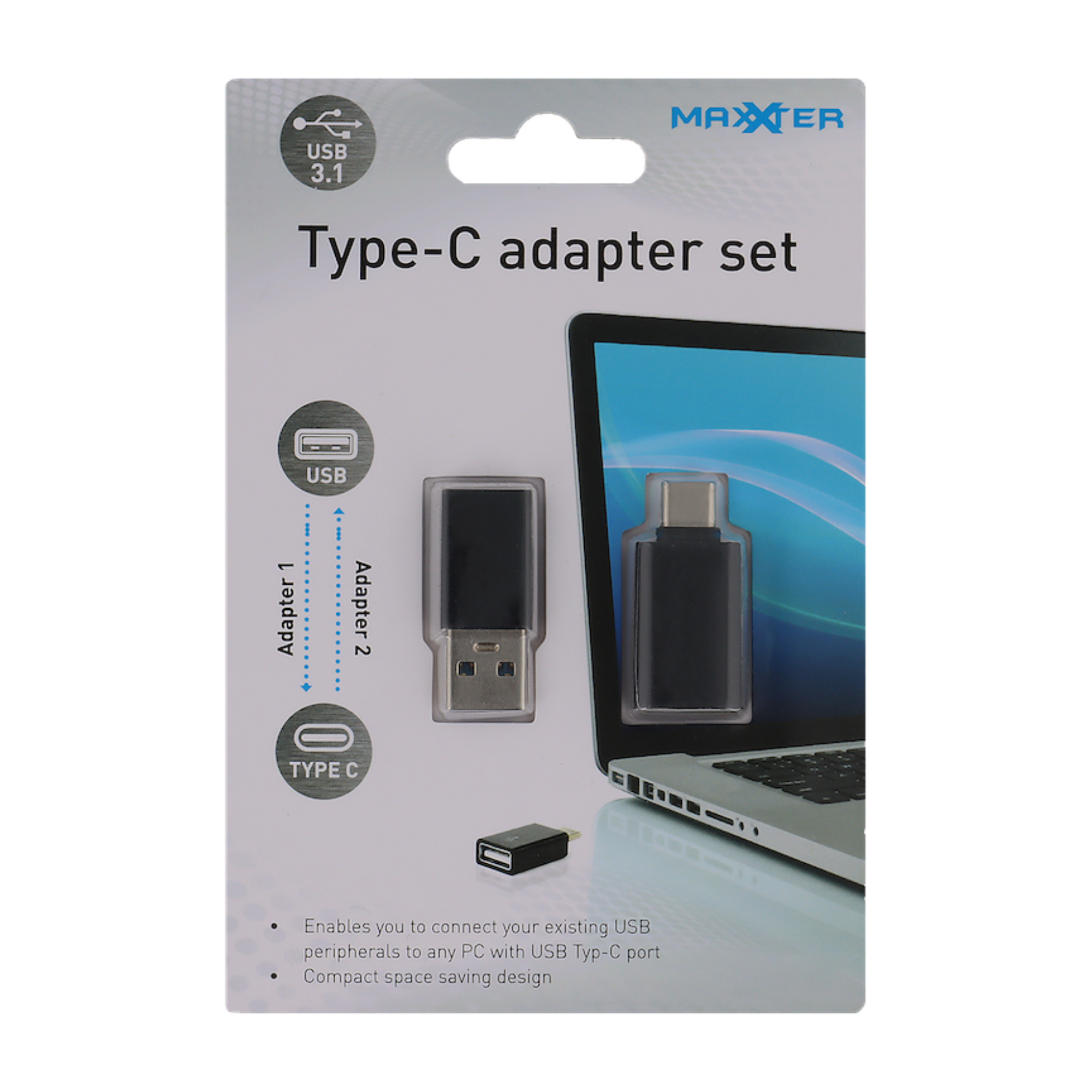 Adaptateur USB type C - Maxxter