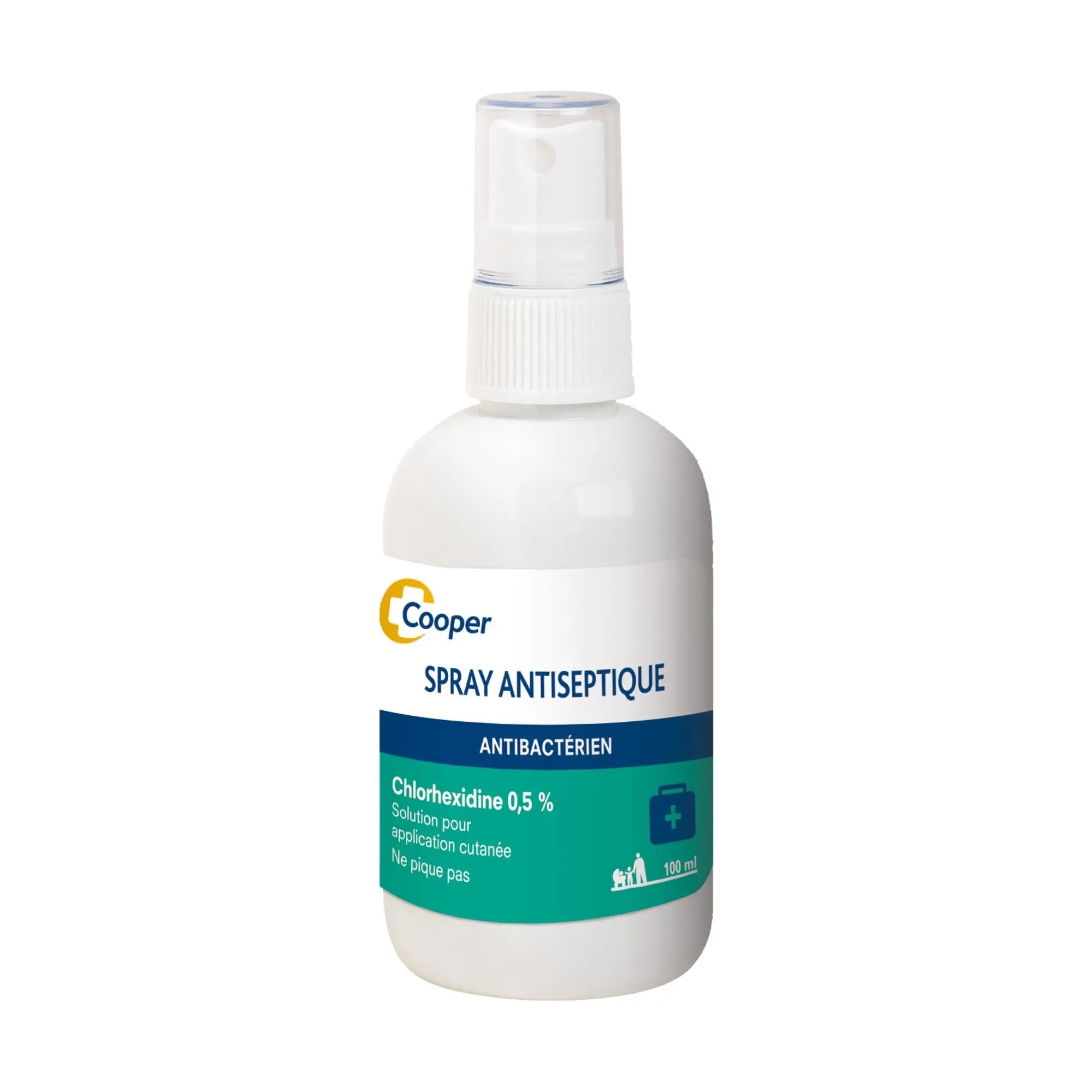 Antispetique Chlorex 0.5% spray 100ml - Cooper