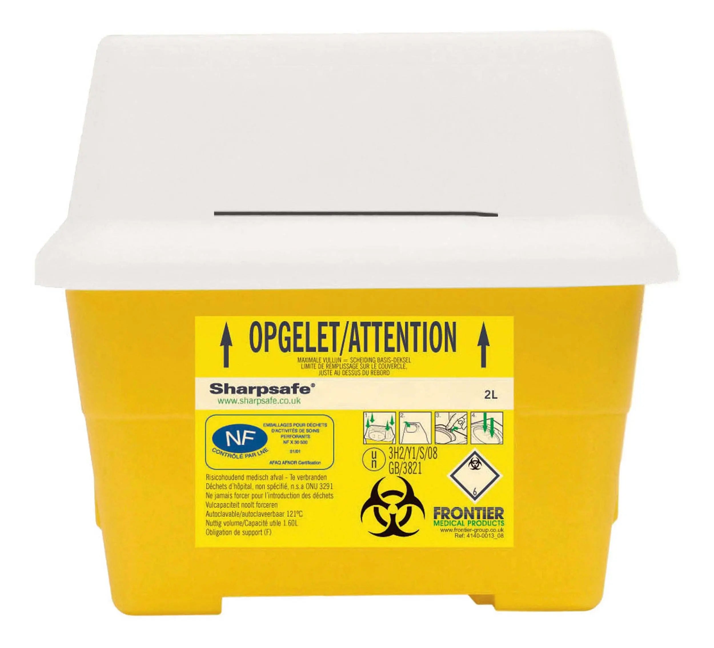 Collecteur de Dechets Sharpsafe - Hospidex - My Podologie