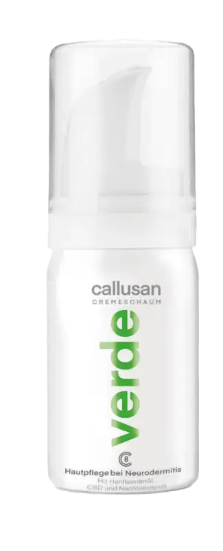 Crème mousse Verde Végétalienne - Callusan My Podologie  40ml