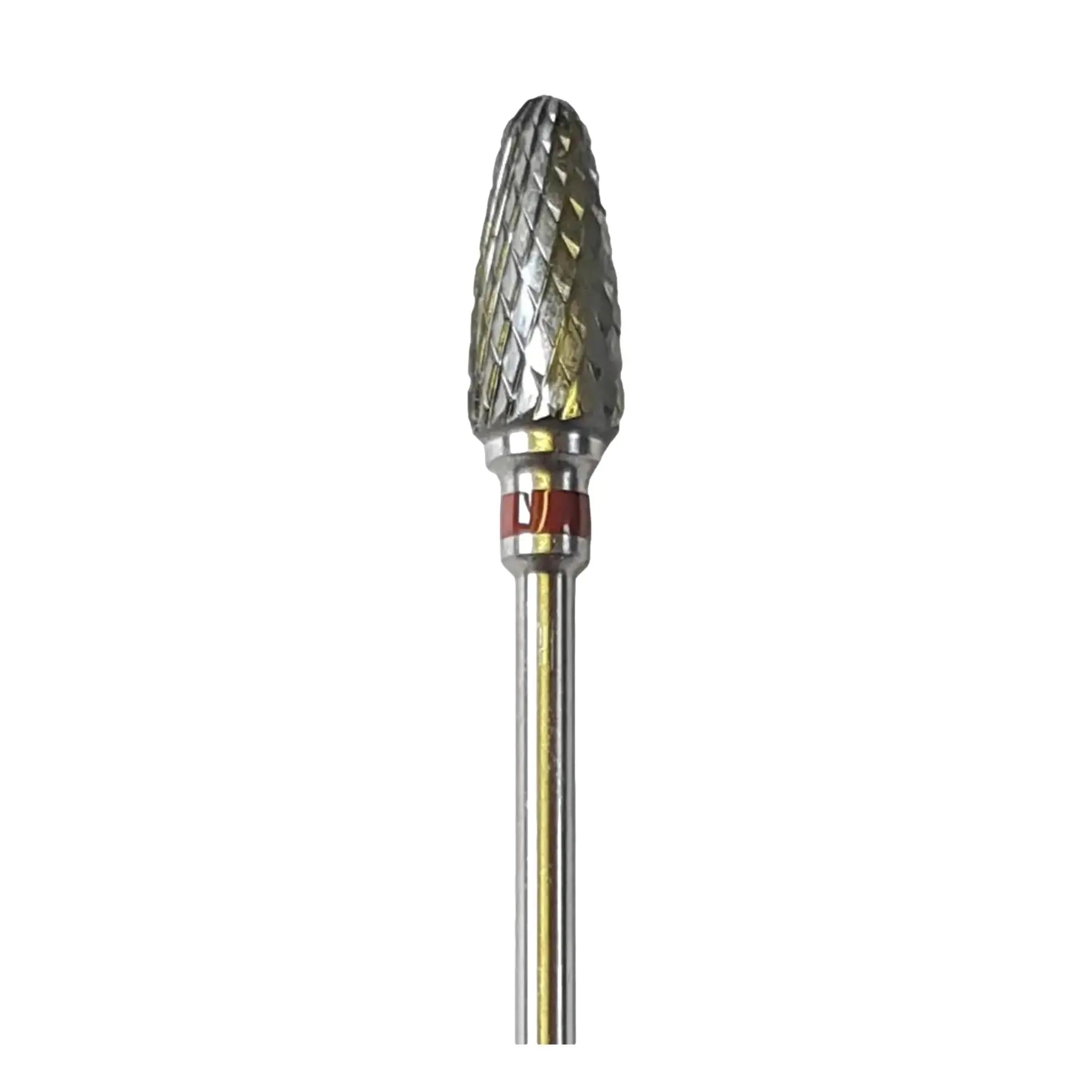 E5453 Tungsten Carbide Burr - Normal to Thick Nail Abrasion - Intermediate Cross Tooth - 6.0mm