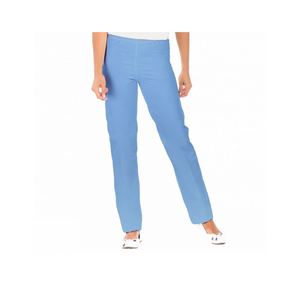 Manu - Pantalon PC Bleu Azur - Mixte - Ceinture élastique - Sans poche My Blouse