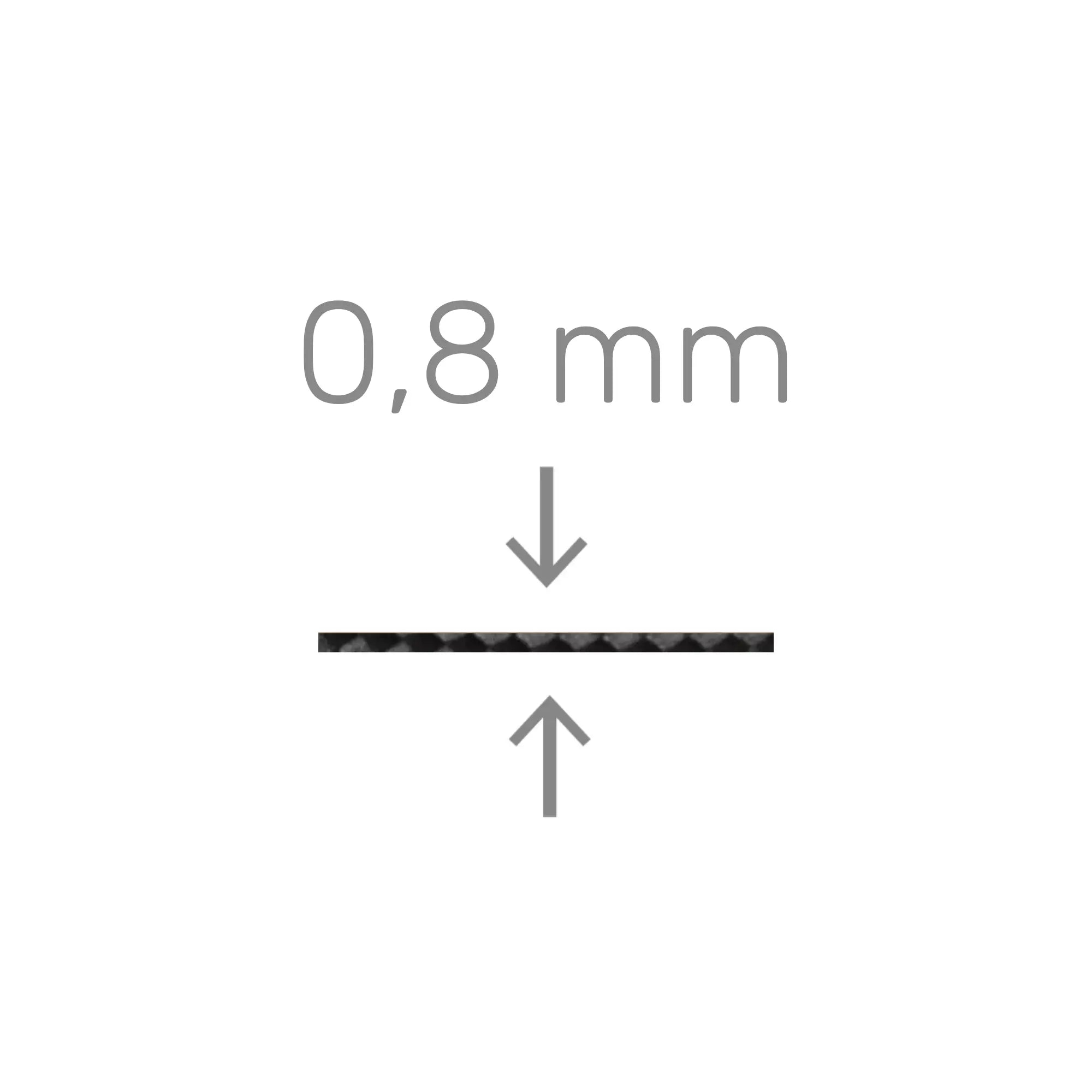 Recouvrement My Graphite - Graphite - 0,8 mm - My Podologie