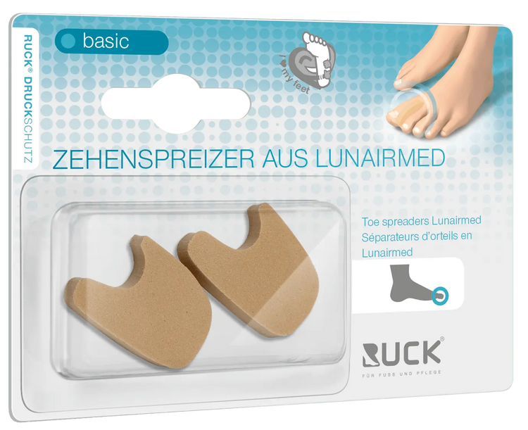 Séparateurs d'orteils en silicone - 2 pièces - Ruck - My Podologie